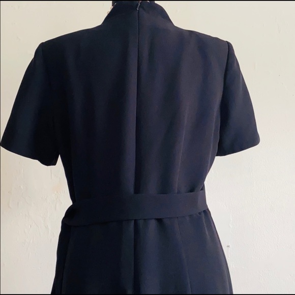 🎉S O L D 🎉 KENAR BLACK DRESS Sz 10 - Picture 4 of 7